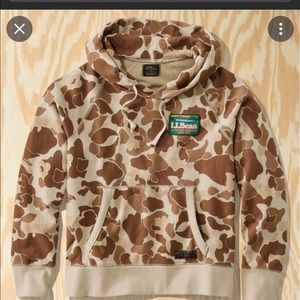 Todd Snyder LL bean camo hoodie